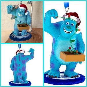 Disney Parks Pixar Monsters Inc Santa Sully Christmas Ornament
